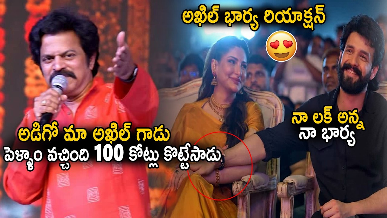 Brahmaji's Funny Comments About Akhil Akkineni and His Wife | Lenin Movie Blockbuster Meet | Sahi...