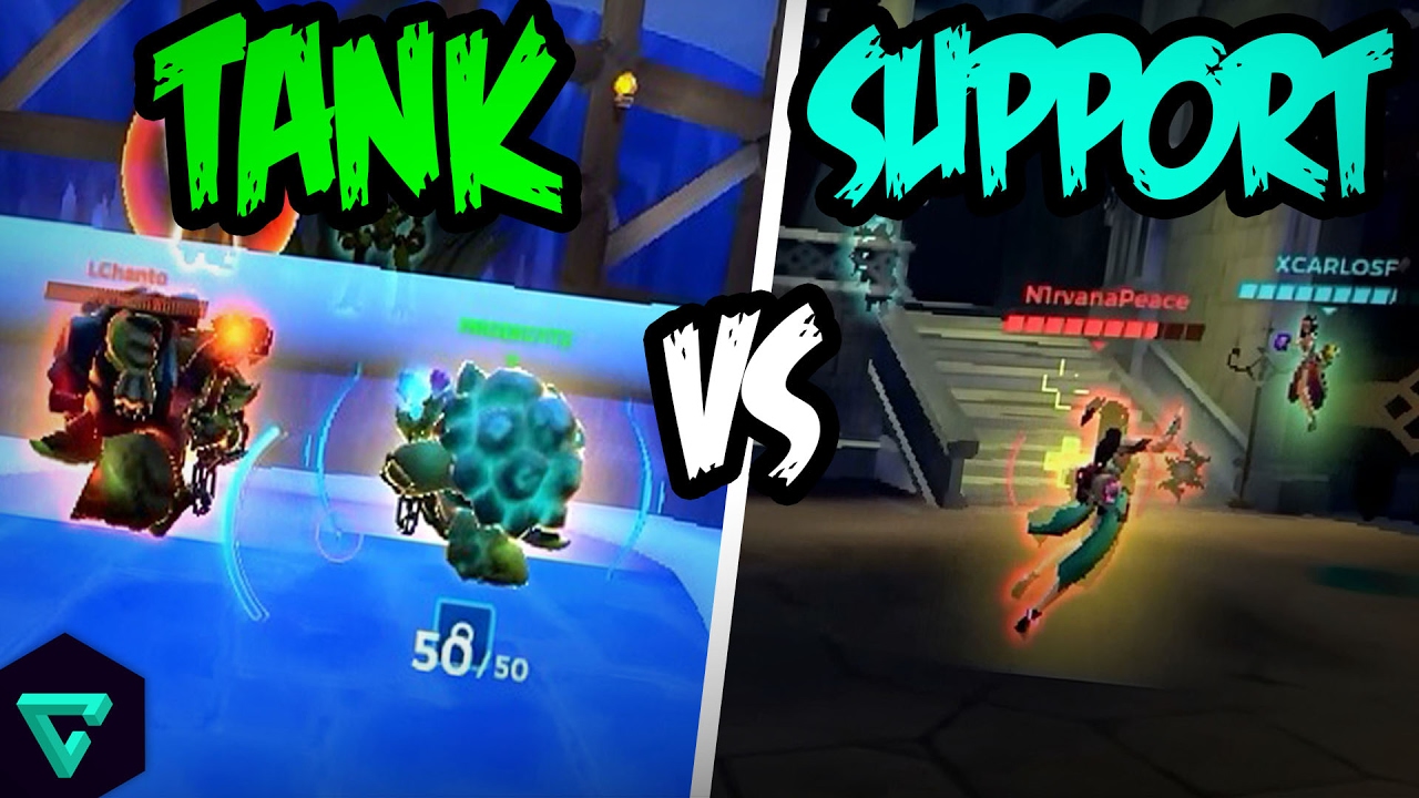 DUELO DE TANQUES Y SUPPORTS | Paladins | Gabbonet