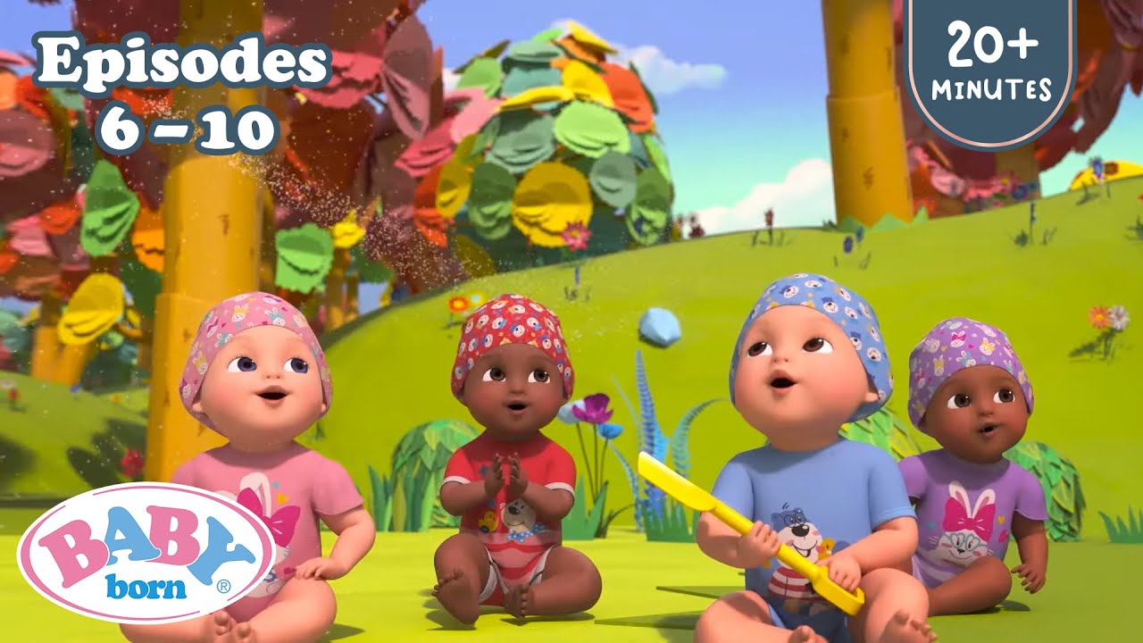 Emma camps, goes to a birthday party, and more! 👶 BABY born The Animated Series Episodes 6-10