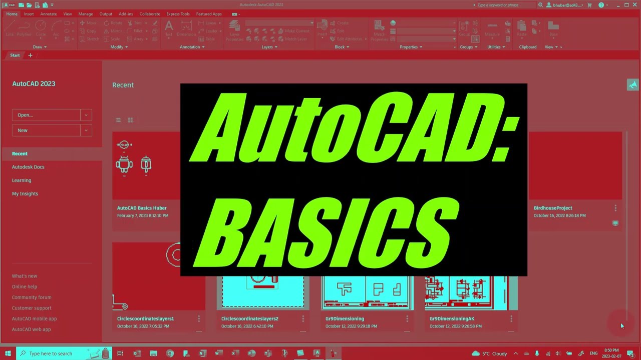 AutoCAD - Basics