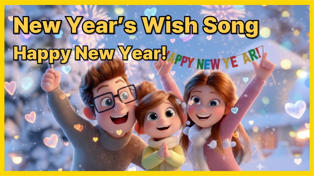 🎵 New Year’s Wish Song | Happy New Year! Bright Kids Song