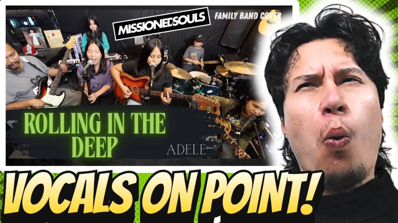 ВОКАЛ В ТОЧКУ! | Rolling in the Deep от Адель | Missioned Souls | РЕАКЦИЯ