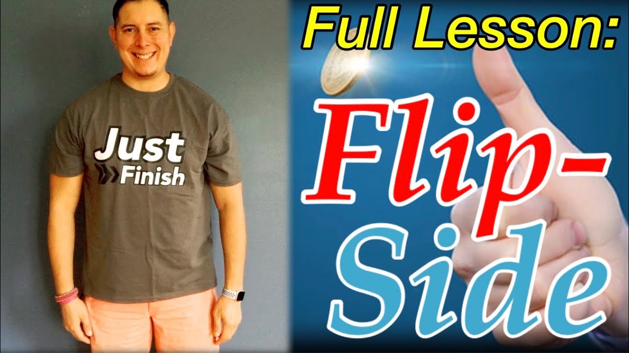 DIY PE Full Lesson | Physical Education at Home: Flipside #diypegames #thepespot #peforall