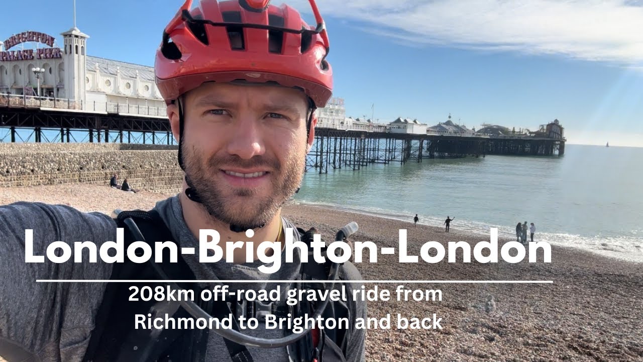 Off-road London to Brighton to London Gravel Ride