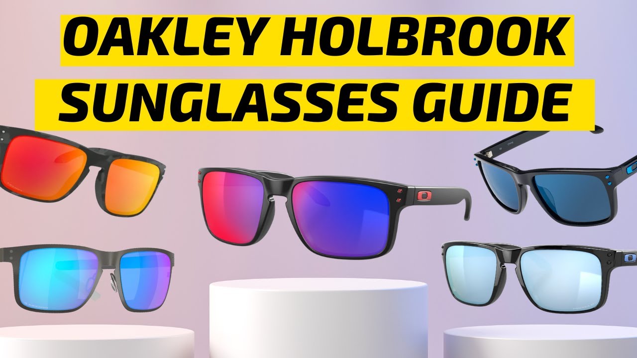 Oakley Holbrook Sunglasses: The Difference Between the Classic, Metal, Mix, R, XL, XS, RX, & LX