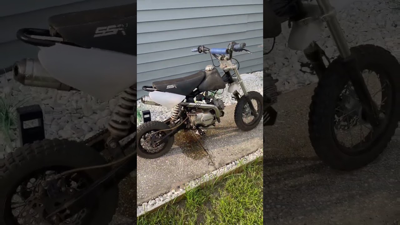 🔥 Incredible Transformation🔥 of 125cc Pit Bike | 2020 SSR 125cc Dirt Bike #trending