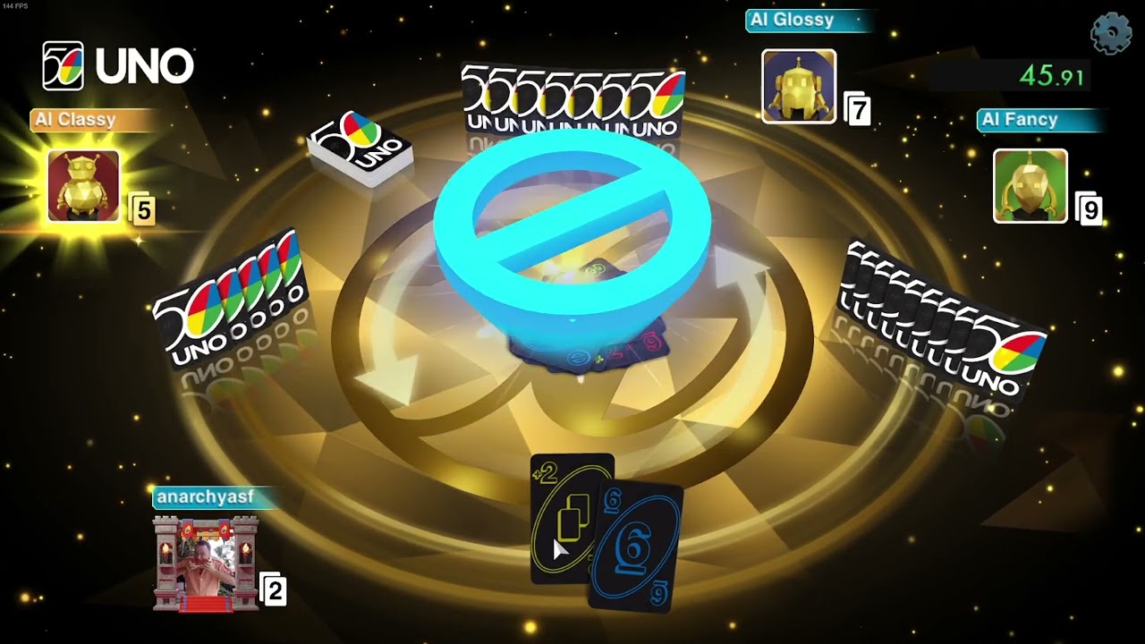 UNO (Ubisoft) 50th Anniversary (No Rules Added) in 59.980 (World Record)