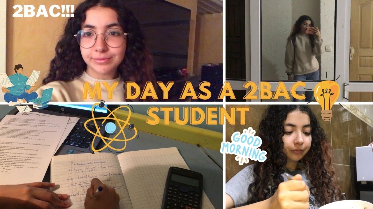 My day as 2BAC STUDENT (نهاري كتلميذة في ثانية بكالوريا)