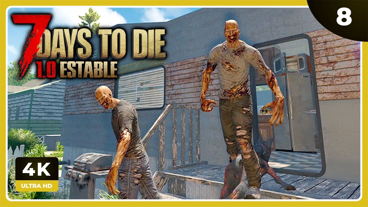 7D2Dv1 #8 | LAS CARAVANAS DE LOS GEMELOS | 7 DAYS TO DIE Gameplay Español