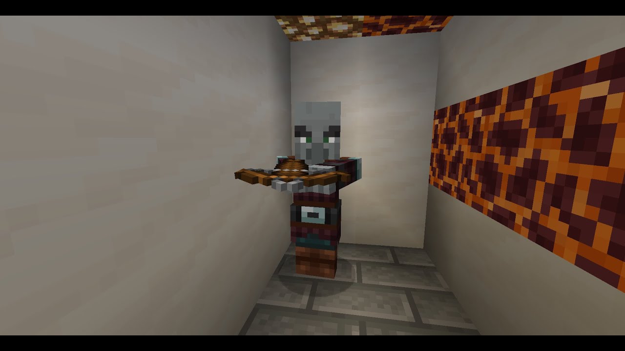 Sound of a minecraft pillager die - 1 hour