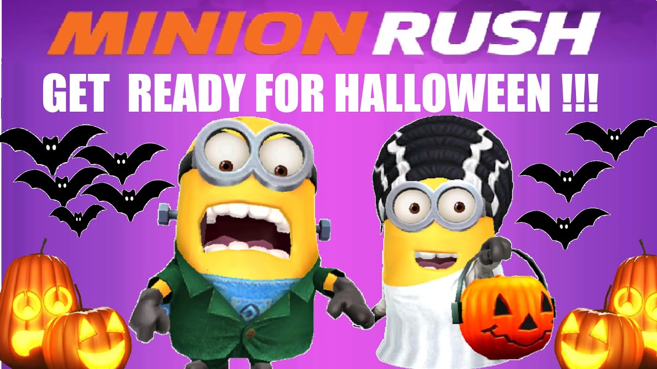Minion Rush get ready for HALLOWEEN 2020  / Frankenstein & Bride Halloween Costume