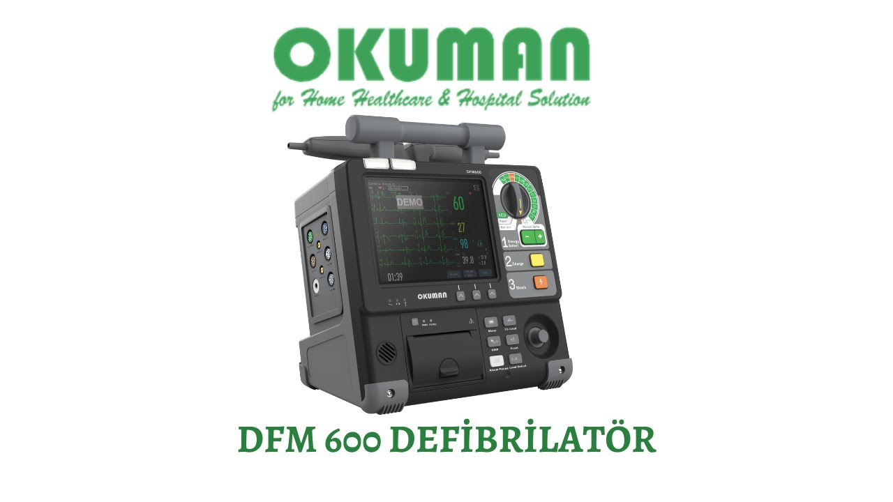 DFM 600 Bifazik Defibrilatör/Monitör Kullanıcı Eğitimi