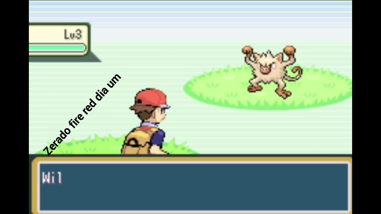 Zerado fire red dia 1 ,vcs querem que o proximo video eu narre a minha jornada ?