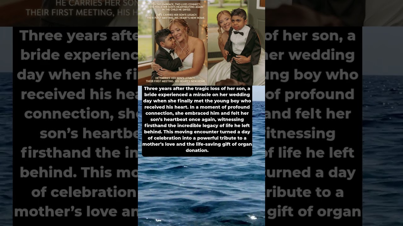 Her Son Died 3 Years Ago... Then THIS Happened At Her Wedding 😭❤️