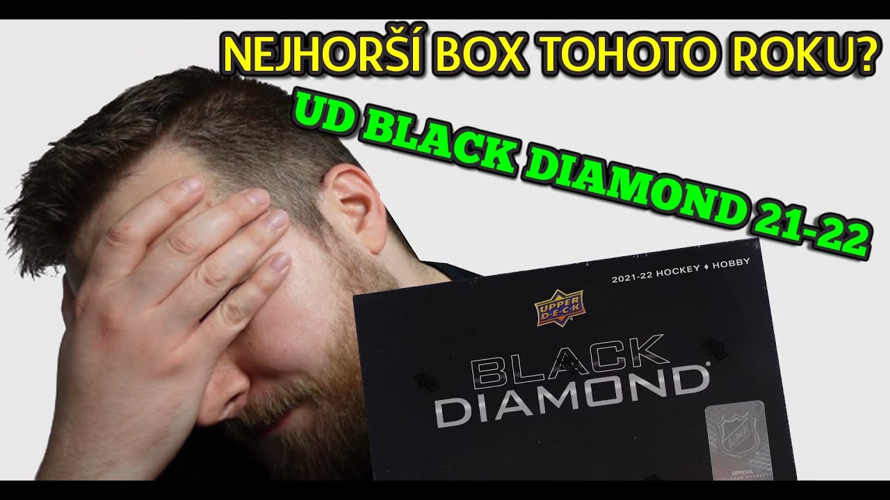 BLACK DIAMOND 21-22 BOX BREAK! Rozbalujeme High End produkt od Upper Deck.