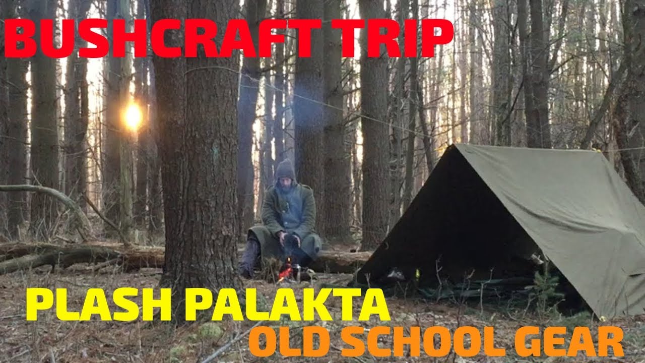 Bushcraft Trip with Old School Gear: East German Assault Pack, Plash Palakta, Kukri
