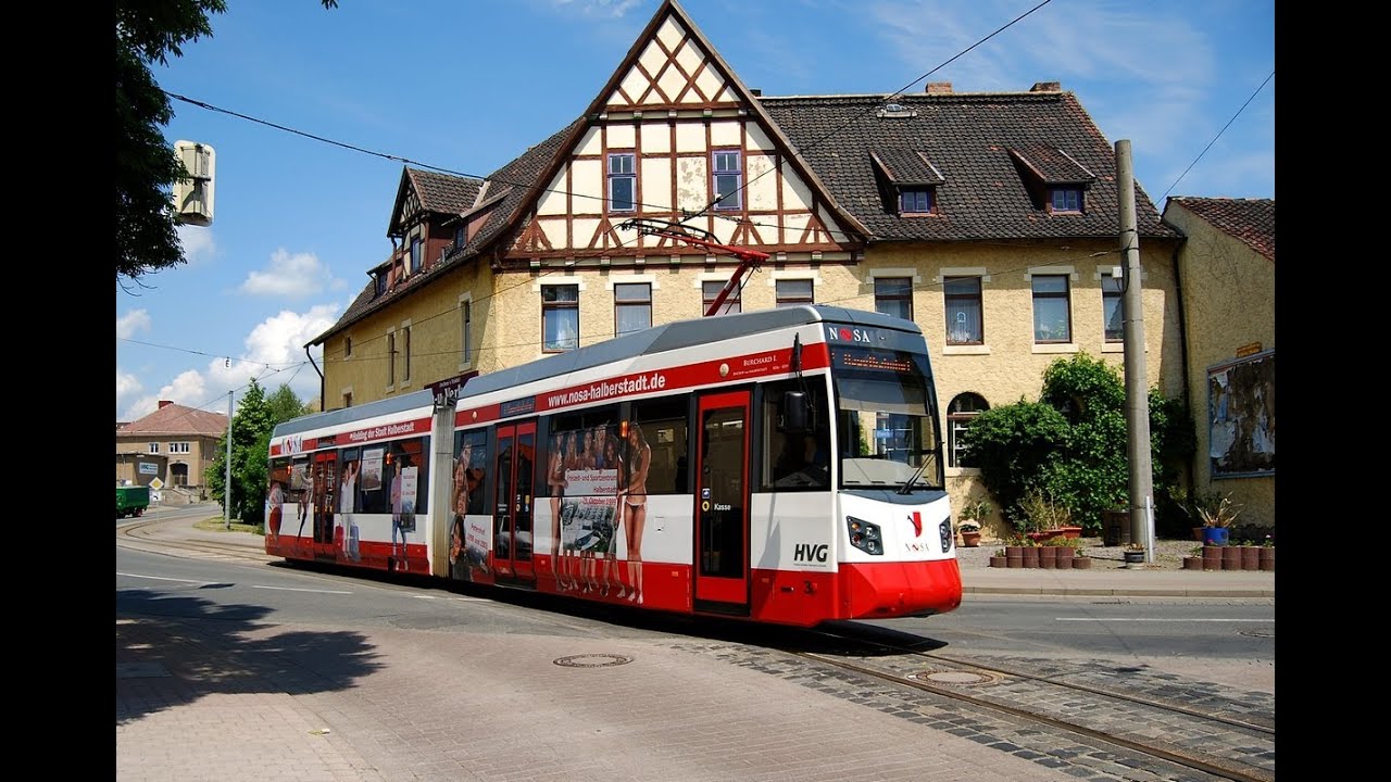 Die Straßenbahn in Halberstadt ...