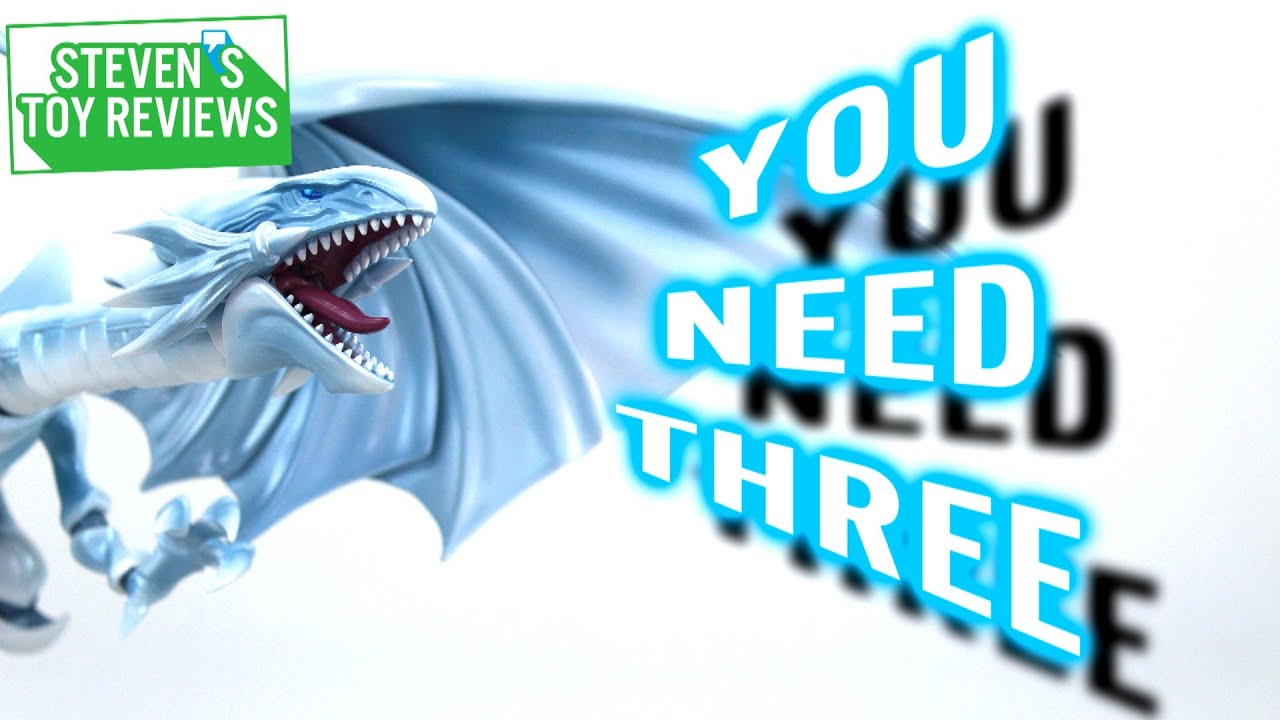 S.H. MonsterArts Blue-Eyes White Dragon Review