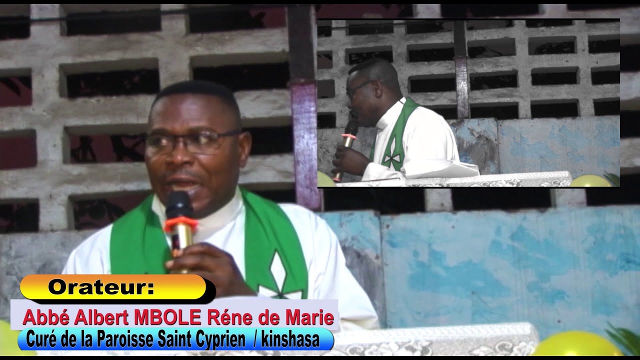 PREDICTION ABBE ALBERT MBOLE RENE DE MARIE OECUMENISME 2026