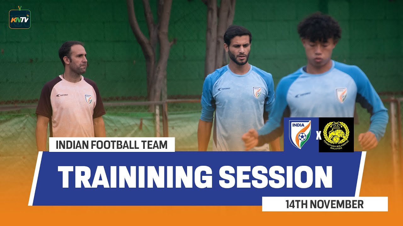 Indian Football Team Training Video | Preparing For India Vs Malaysia match