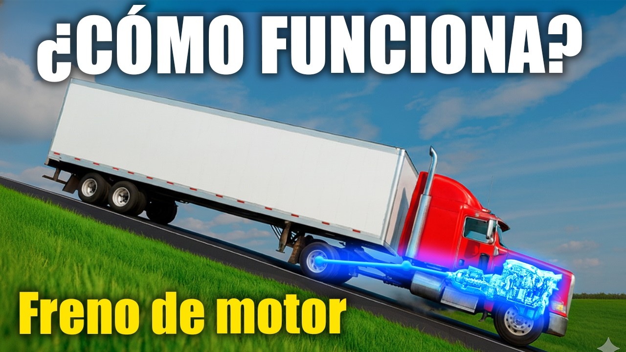 Cómo es que los Camiones Frenan con el Motor? Freno Jake Explicado
