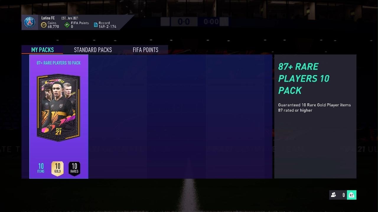 FIFA 21_Insane 87 X 10 Upgrade Pack