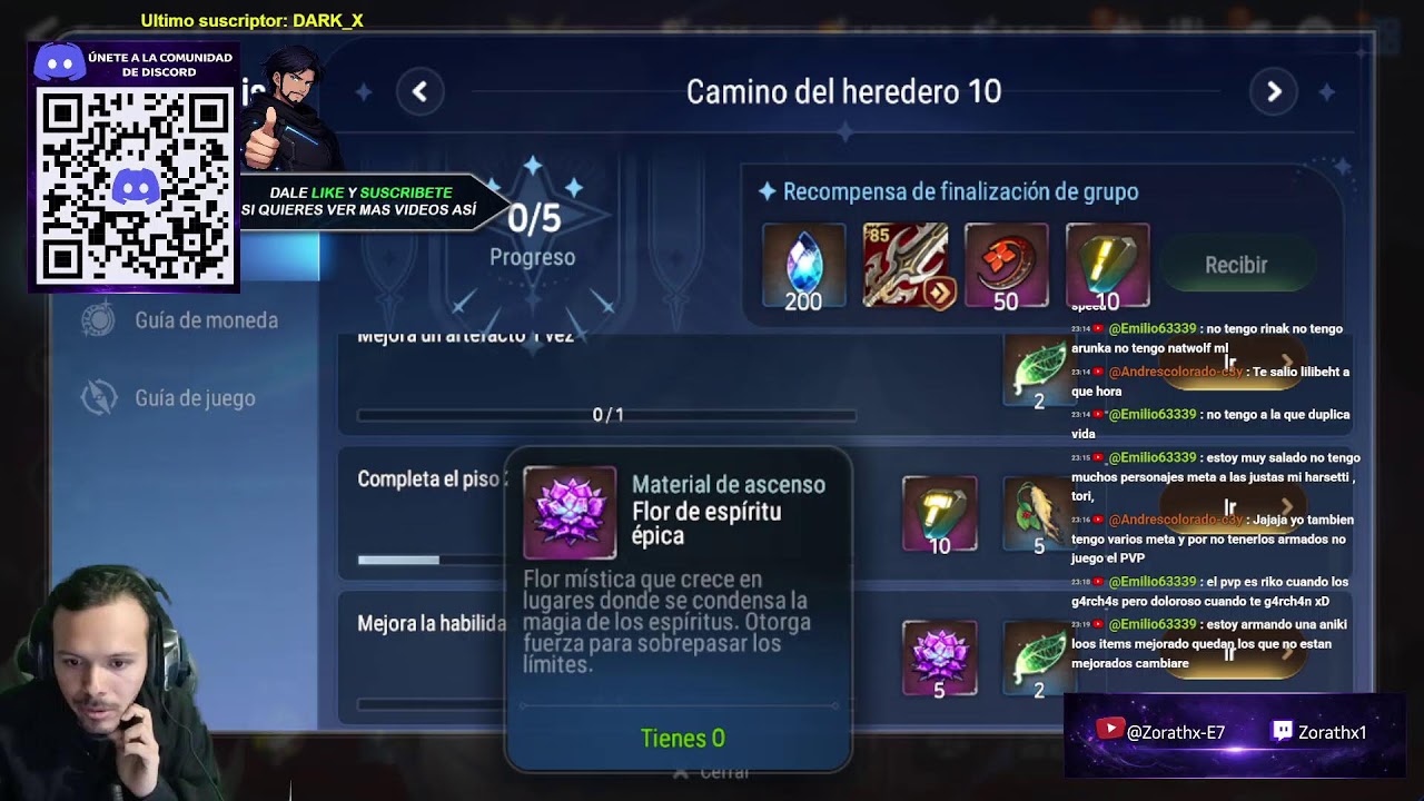 Progresando cuenta nueva desde 0 y respondiendo dudas rumbo al 2026 | Epic Seven | Zorathx
