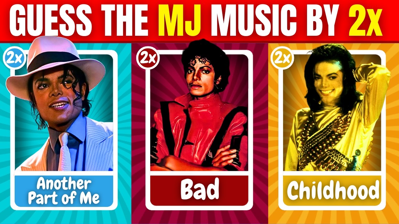 Guess the Michael Jackson Song at Double Speed | Mighty Quiz Challenge