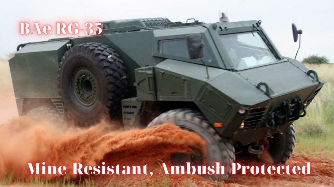 BAe RG-35 Mine-Resistant, Ambush-Protected
