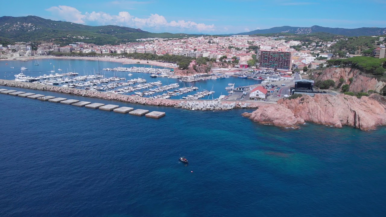 SANT FELIU DE GUIXOLS(COSTA BRAVA)DJI MAVIC AIR 4K