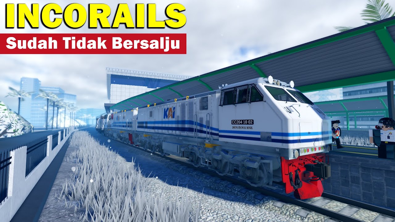 Dinas Kereta Api Di Incorails | Roblox Kereta Indonesia