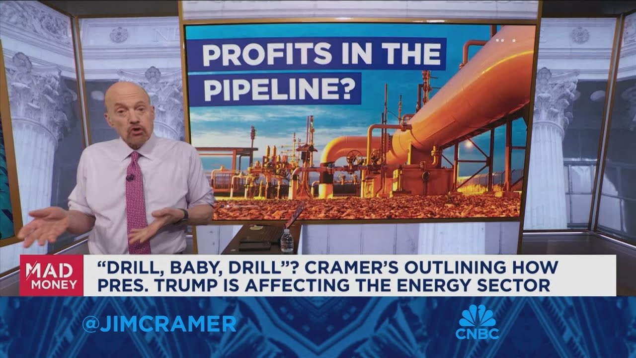 Jim Cramer talks energy stocks he is watching