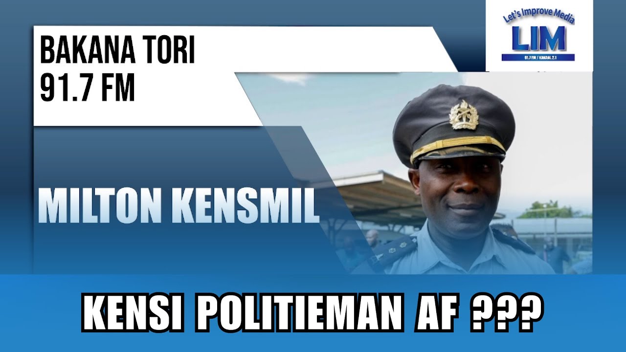 BT WOENSDAG 20 AUG 2025 || KENSI POLITIEMAN AF