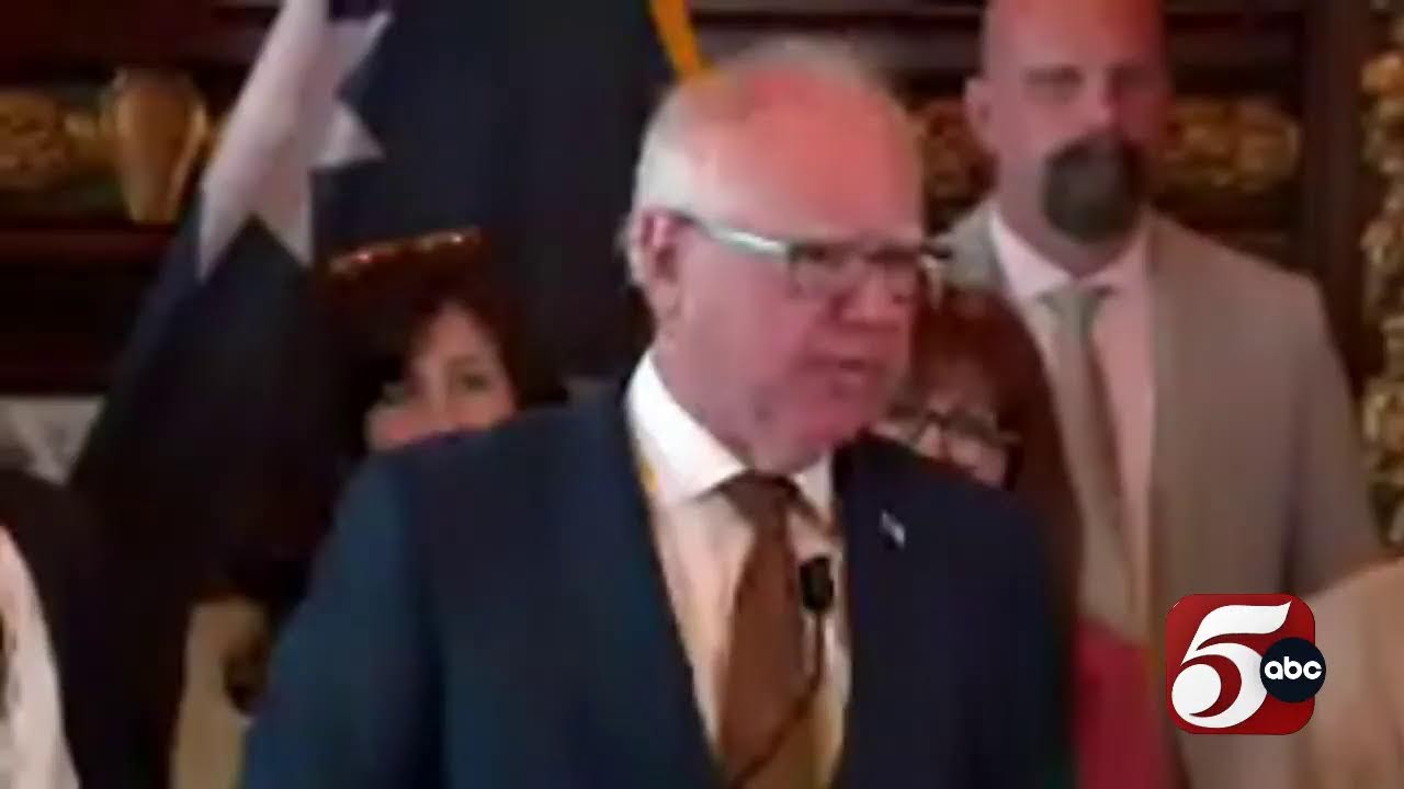 Gov. Walz to sign bill increasing pensions for police officers, firefighters and teachers