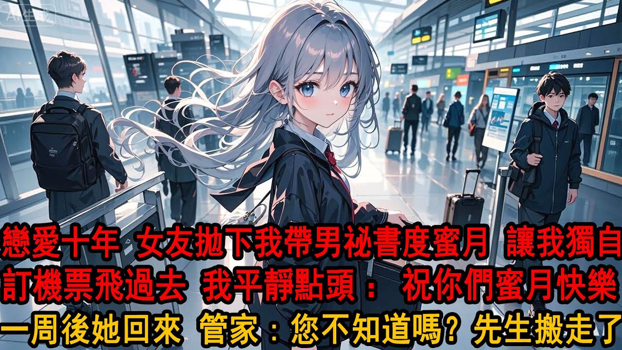 蜜月旅行，柳如煙拋下我帶着男祕書出發：阿誠怕冷，不去冰城了，晚點你自己改票飛過來吧。我平靜點頭：祝你們蜜月快樂，一周後他二人旅行結束，她回家找不到我，管家疑惑：先生呢，怎麼剛結婚就分居啊？