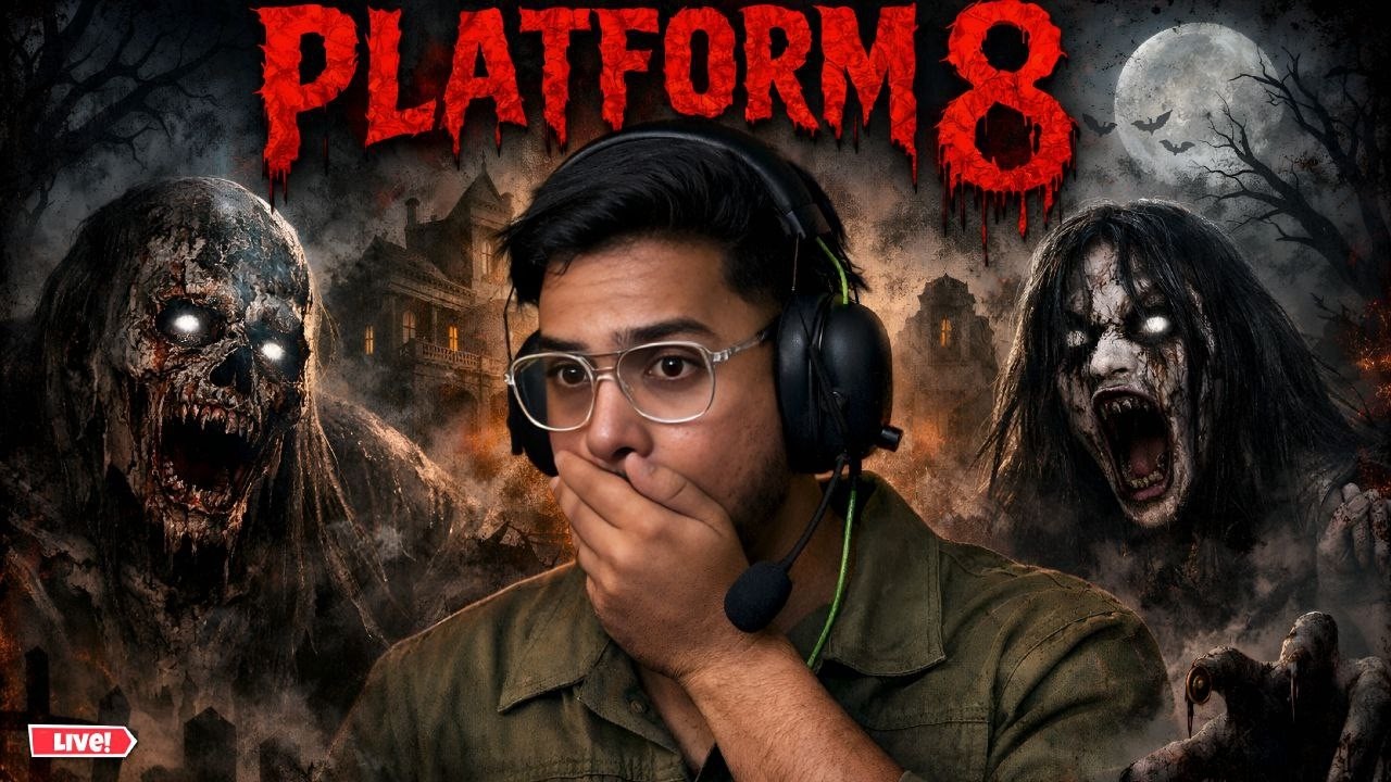 PLATFORM 8 Gameplay LIVE 😱 | Can I Survive This? | #platform8 #horror #shortslive #horrorgame