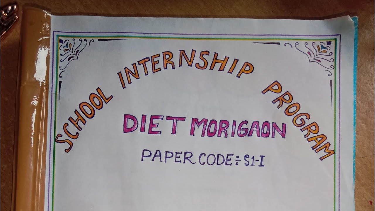 ✨All Internship Report D.El.Ed 2nd sem Activity 1 to 12 ✨❤️💕