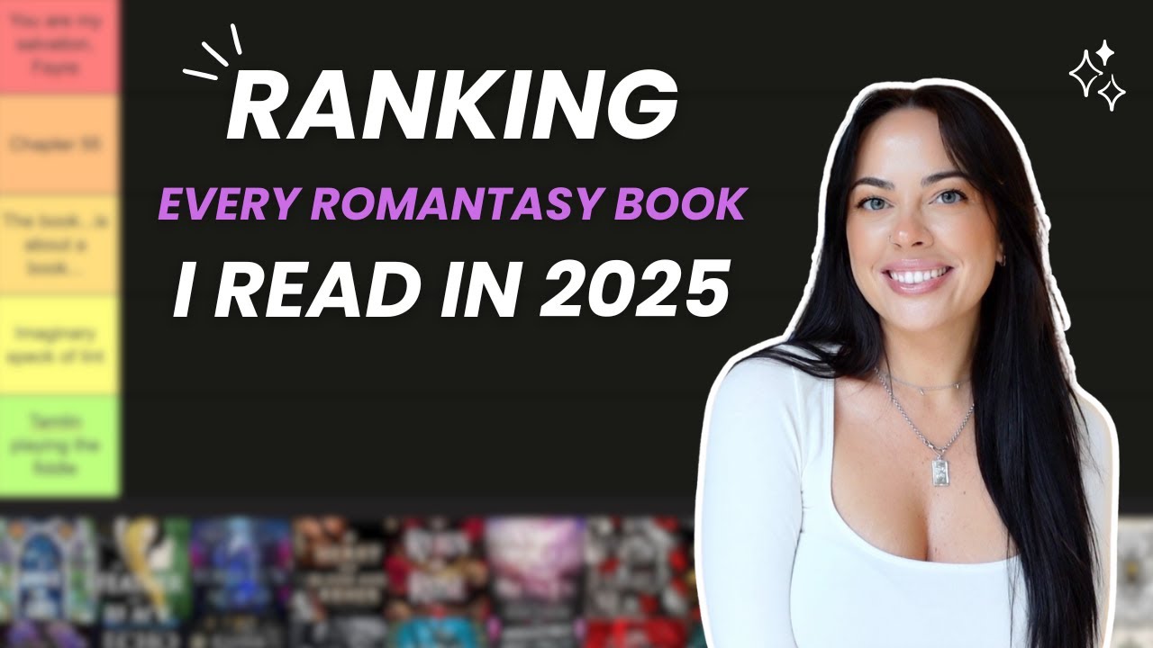 tier ranking EVERY fantasy romance book I read in 2025 🌟