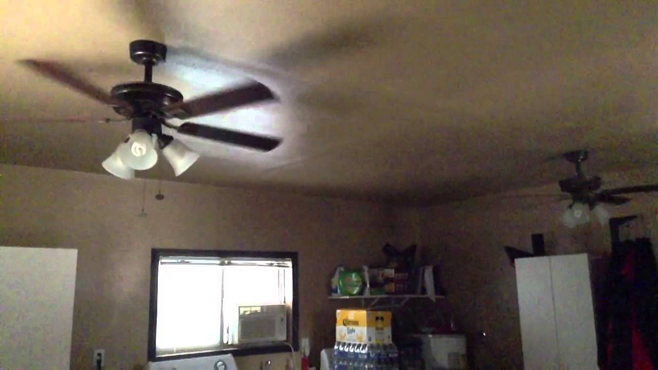 All My Aunt's Ceiling Fans Running on All Speeds