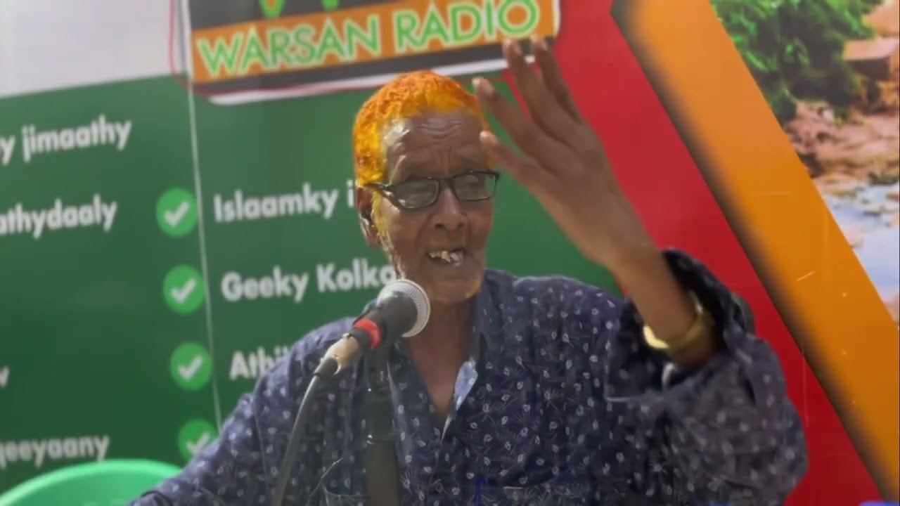 Garaashleey iyo Sab maxa kla haysto.Abwaan Muxsin Jaakole ayaa ka shekeynaayo.