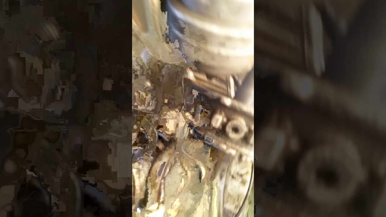 BMW 750LI E65 E66 REAR/ BACK  STEERING PUMP BOLT REMOVAL!