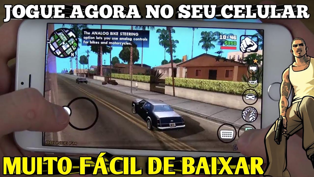 Como baixar e jogar GTA SAN ANDREAS em qualquer celular / Gta RP online no celular Android e iOS