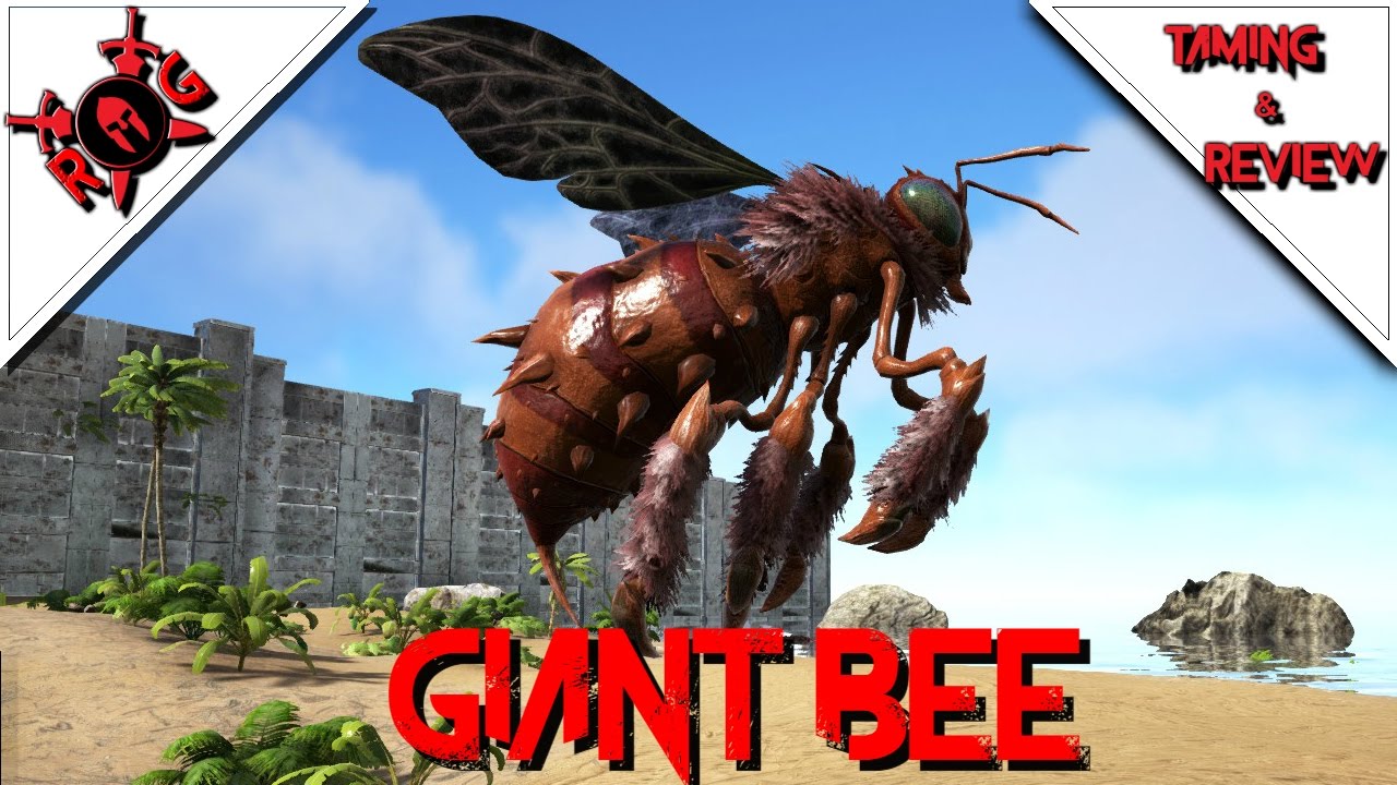 ARK: GIANT BEE TAMING & REVIEW! Patch 257