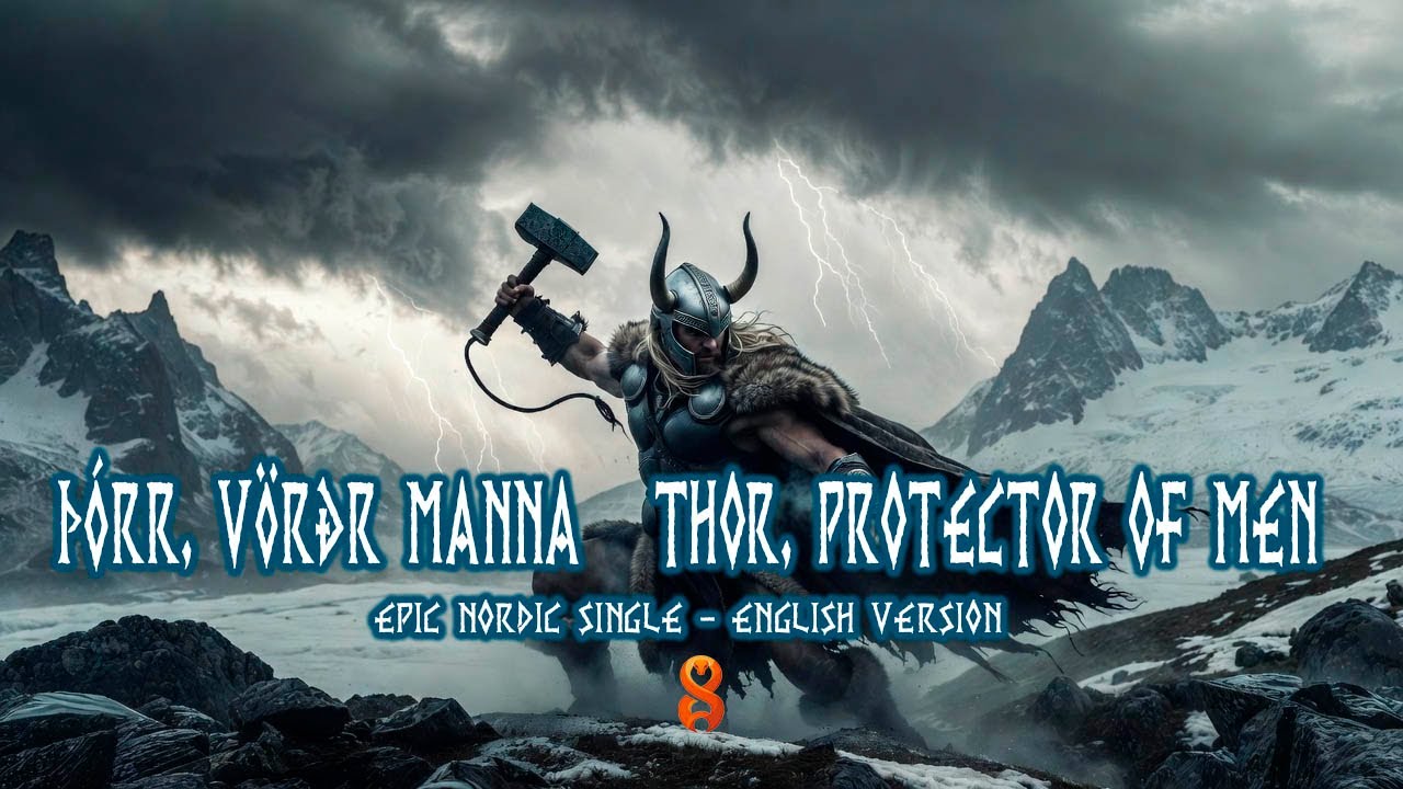 EPIC Nordic-Viking SONG | Þórr, Vörðr Manna   THOR, Protector of Men | ENGLISH VERSION | SINGLE.
