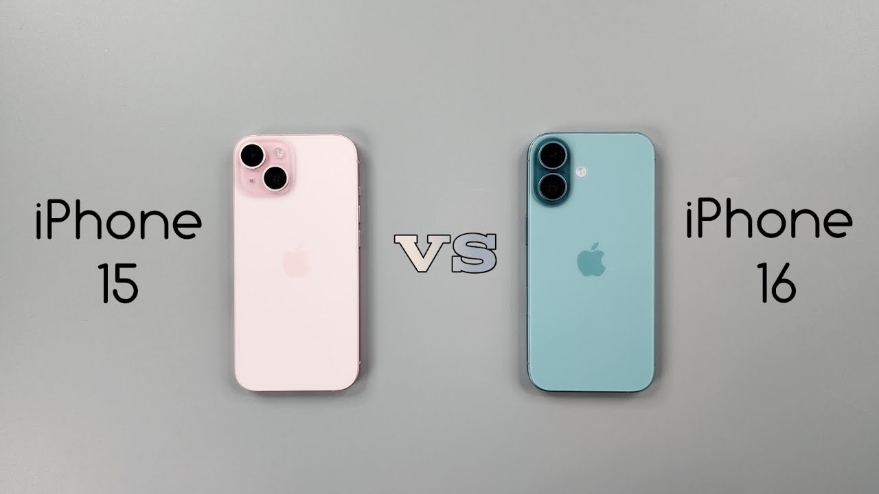 iPhone 16 vs iPhone 15 Speed Test & Camera Comparison 