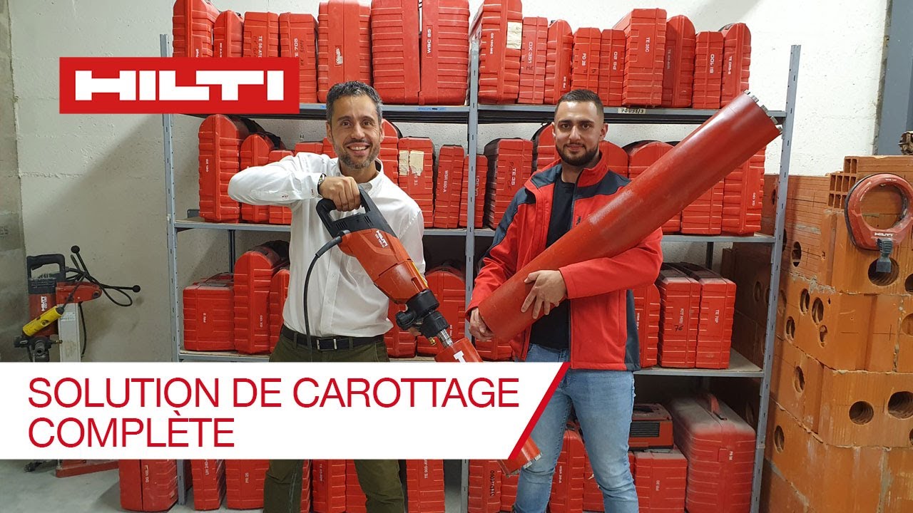 HILTI LIVE Découvrez notre solution de carottage complète