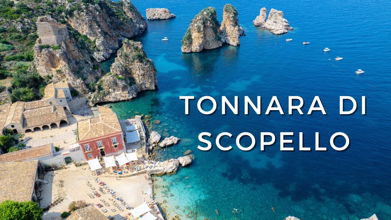 Tonnara di Scopello, Sicily: 4K Drone Footage