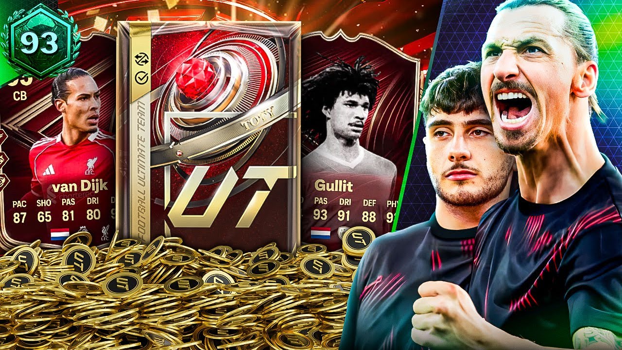 I Opened My FUT Champs Rewards For TOTY On RTG!