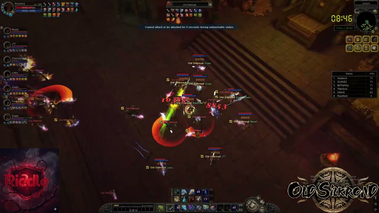 [Old Silkroad 2026] Guild Survival Rank 1 KINGS #4
