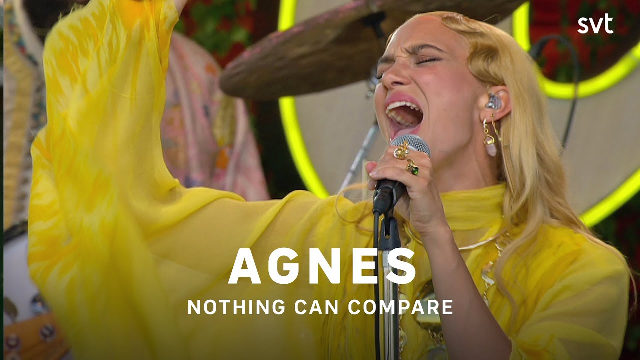 Agnes - Nothing Can Compare | Allsång på Skansen 2020 | SVT